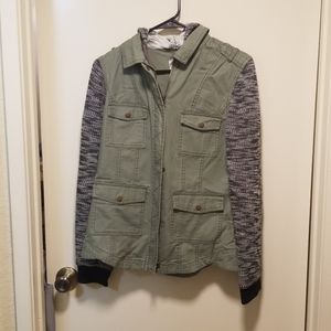 Green army jacket